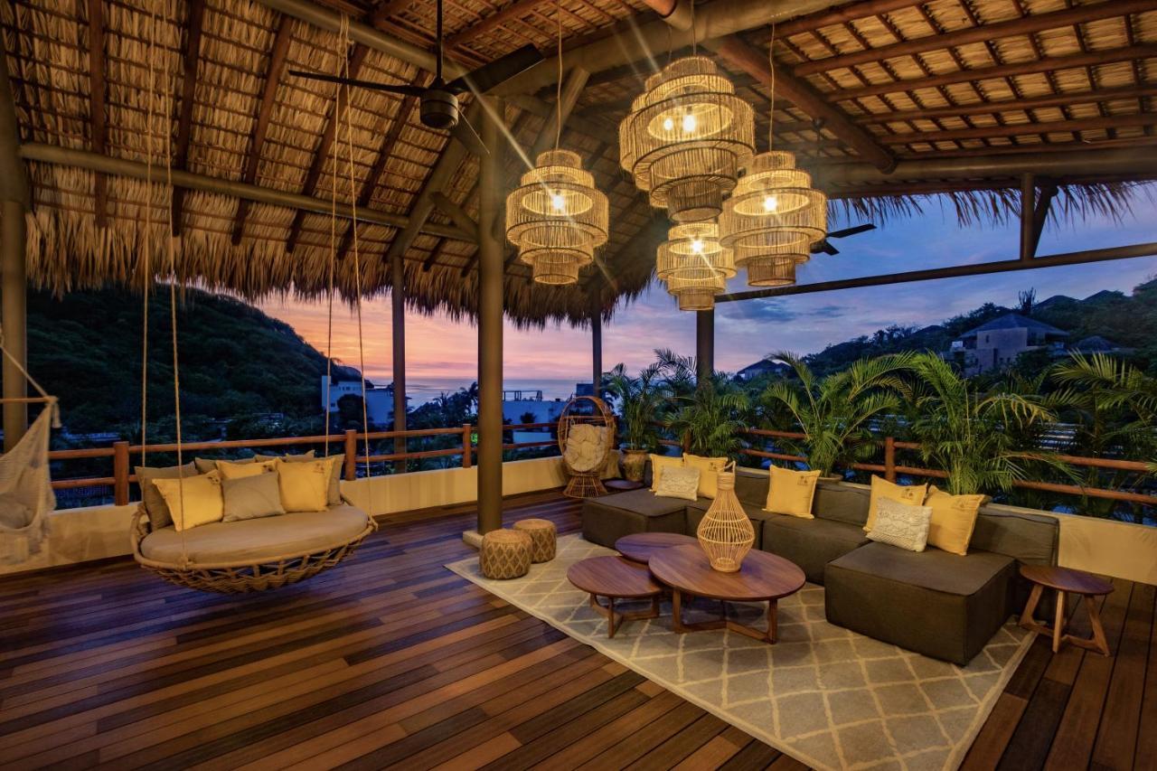 Hotel Casa Bocana サンタ・クルス・ウアトゥルコ エクステリア 写真