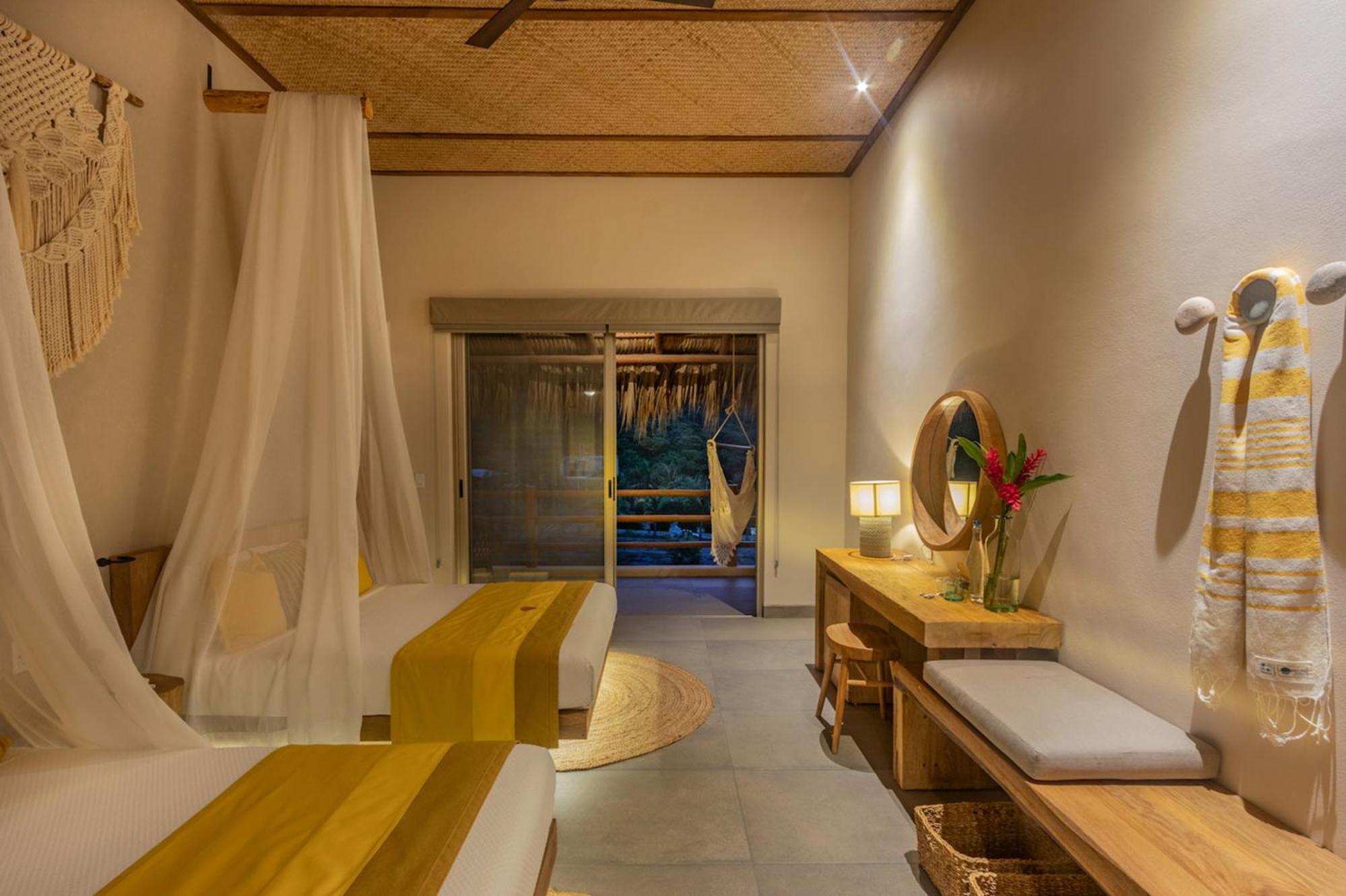 Hotel Casa Bocana サンタ・クルス・ウアトゥルコ 部屋 写真